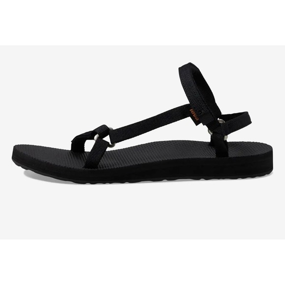 Teva Sandal Universal Slim Black Hook And Loop Womens 5 EU 36 New In Box - Picture 4 of 6